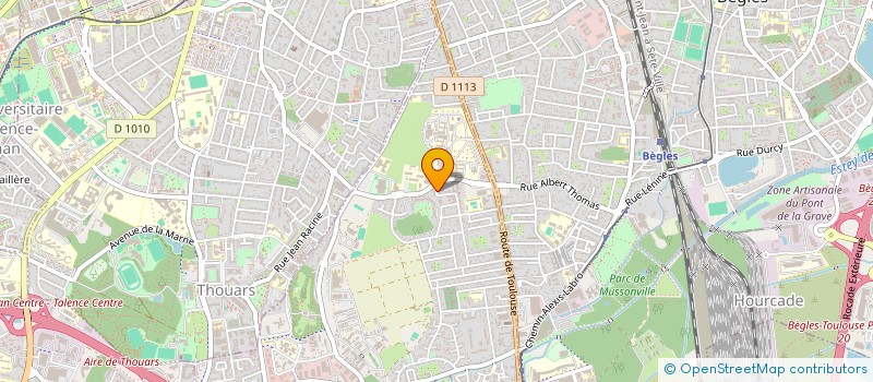 localisation de l'entreprise MADAME ALEXIA MANET  VILLENAVE-D'ORNON