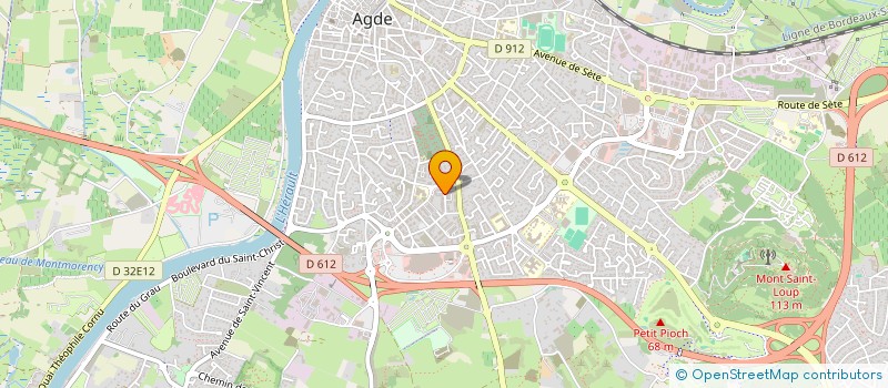localisation de l'entreprise MADAME ALEXIA MANETTA à AGDE