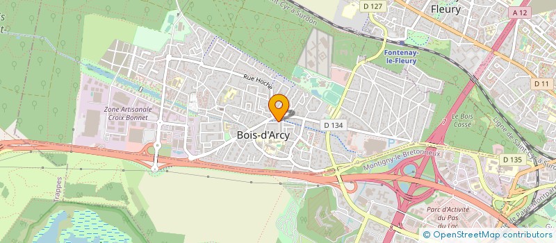 localisation de l'entreprise MADAME ALEXIA MANTOAN  BOIS-D'ARCY