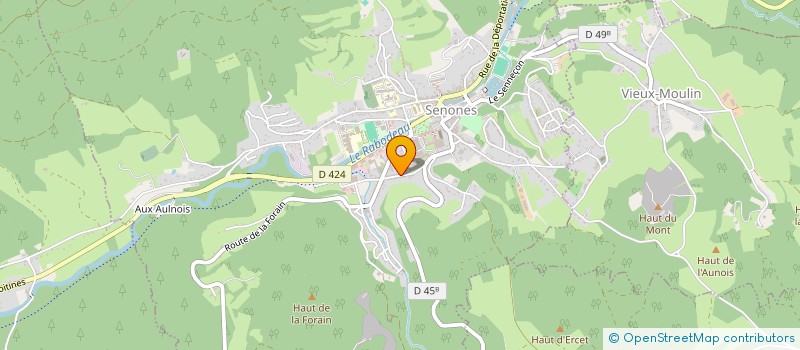 localisation de l'entreprise MADAME ALEXIA MANTOVANI  SENONES