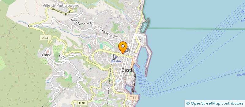 localisation de l'entreprise MADAME ALEXIA MARCHIONI à BASTIA