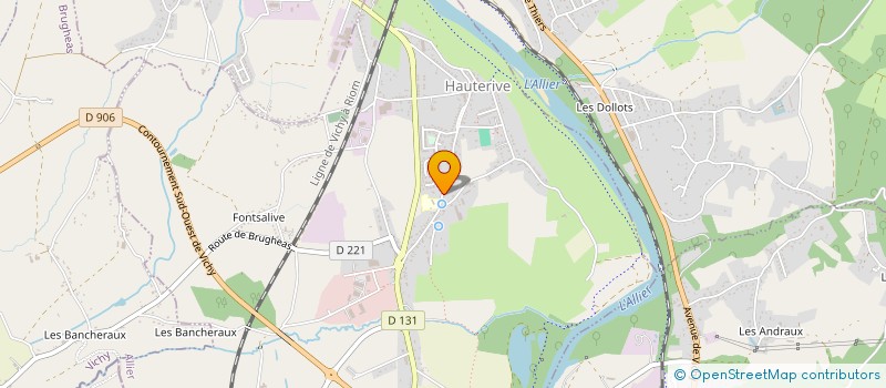 localisation de l'entreprise MADAME ALEXIA MAZELLIER à HAUTERIVE