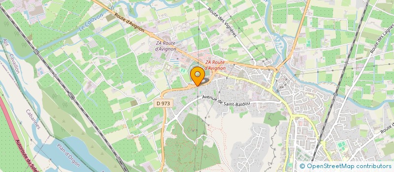 localisation de l'entreprise MADAME ALEXIA MELLET  CAVAILLON