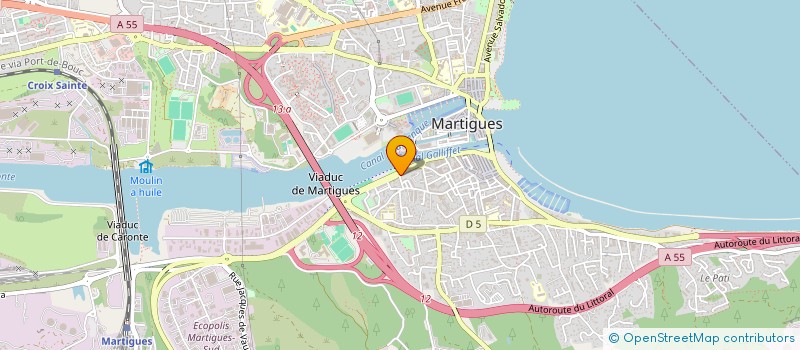 localisation de l'entreprise MADAME ALEXIA MEREAUD  MARTIGUES