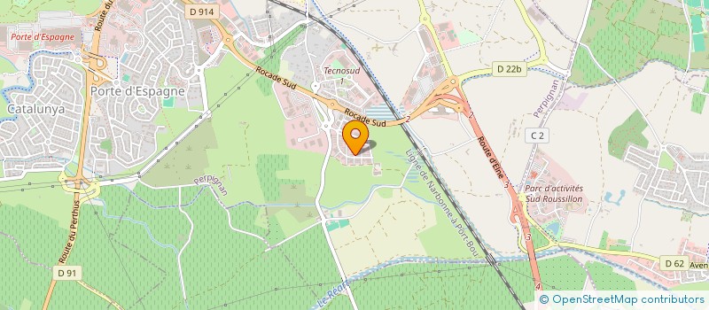 localisation de l'entreprise MADAME ALEXIA MESEGUER  PERPIGNAN