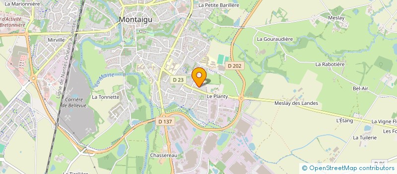 localisation de l'entreprise MADAME ALEXIA MESSANT à MONTAIGU-VENDEE