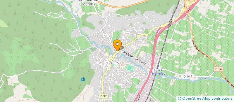 localisation de l'entreprise MADAME ALEXIA MICOUD  CUERS