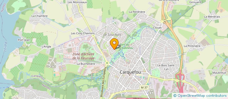 localisation de l'entreprise MADAME ALEXIA MOISAN à CARQUEFOU