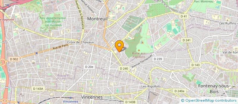 localisation de l'entreprise MADAME ALEXIA MOLEON à MONTREUIL
