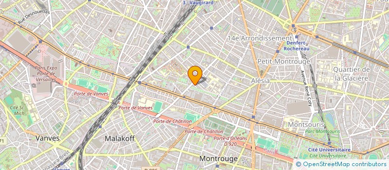 localisation de l'entreprise MADAME ALEXIA MONTI  PARIS