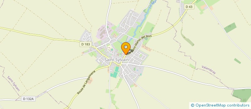 localisation de l'entreprise MADAME ALEXIA MONTMORENCY  SAINT-SYLVAIN