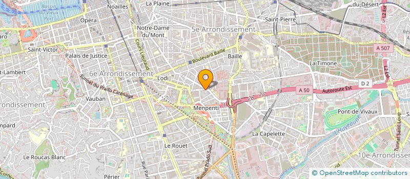 localisation de l'entreprise MADAME ALEXIA MUNIER à MARSEILLE
