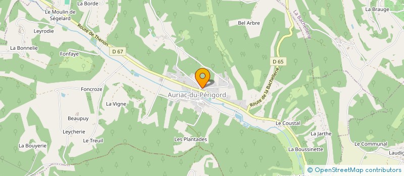 localisation de l'entreprise MADAME ALEXIA NOVACQ  AURIAC-DU-PERIGORD