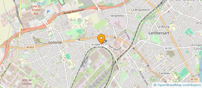 localisation de l'entreprise MADAME ALEXIA ORTIZ à LILLE