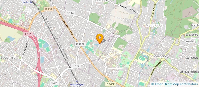 localisation de l'entreprise MADAME ALEXIA PANARONI à SAINT-PRIX