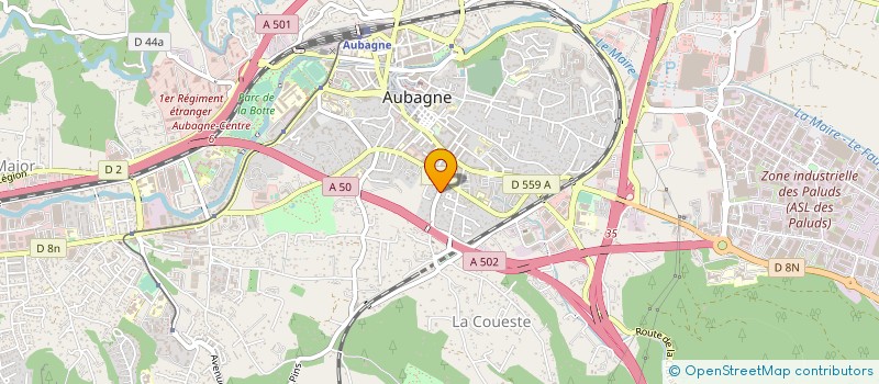 localisation de l'entreprise MADAME ALEXIA PARIOLLAUD à AUBAGNE