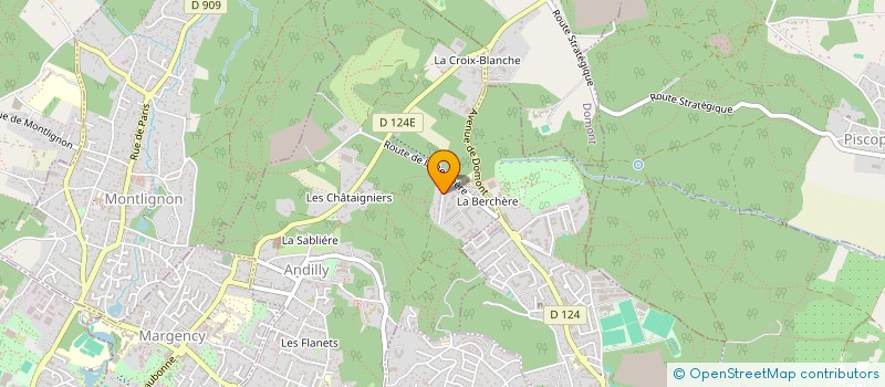 localisation de l'entreprise MADAME ALEXIA PAUL  ANDILLY