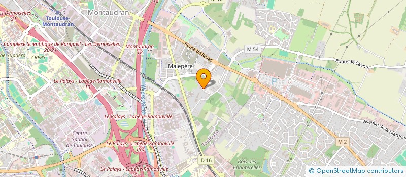 localisation de l'entreprise MADAME ALEXIA PELLION  TOULOUSE