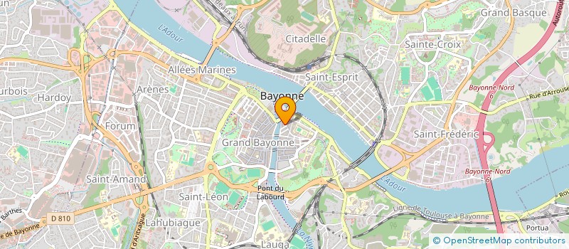 localisation de l'entreprise MADAME ALEXIA PERRIER  BAYONNE