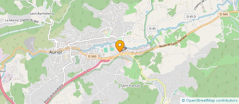 localisation de l'entreprise MADAME ALEXIA PINATEL  SAINT-ZACHARIE