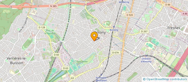 localisation de l'entreprise MADAME ALEXIA PINTARD à ANTONY