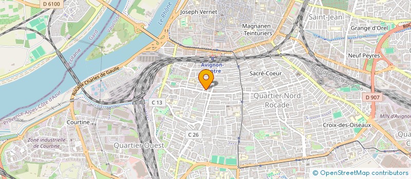 localisation de l'entreprise MADAME ALEXIA PIRAUBE  AVIGNON