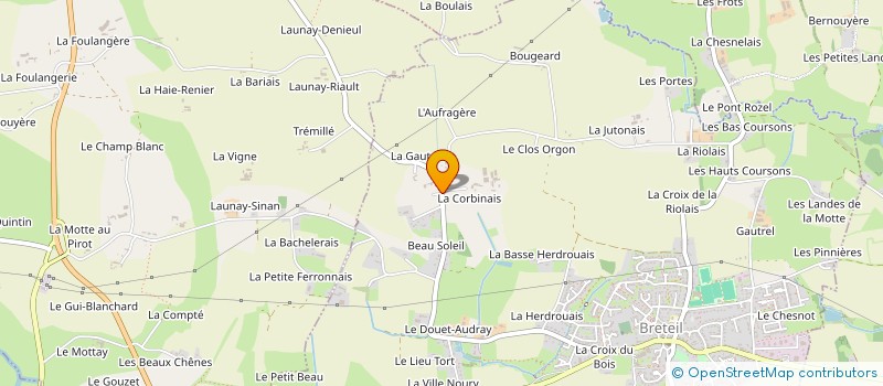 localisation de l'entreprise MADAME ALEXIA PLANTARD  BRETEIL