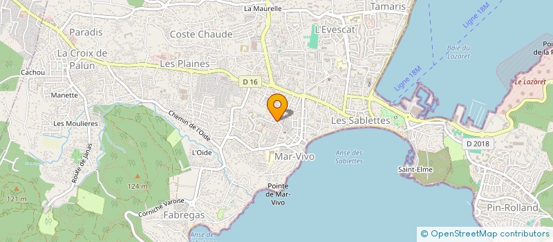 localisation de l'entreprise MADAME ALEXIA POIRET à LA SEYNE-SUR-MER