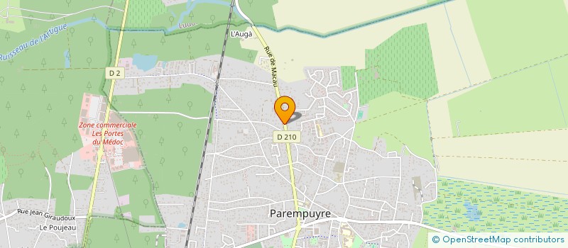 localisation de l'entreprise MADAME ALEXIA POIRRIER  PAREMPUYRE
