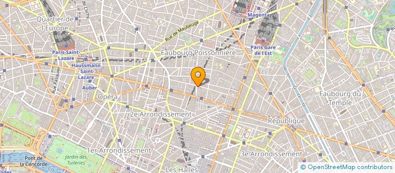 localisation de l'entreprise MADAME ALEXIA POISSONNIER  PARIS