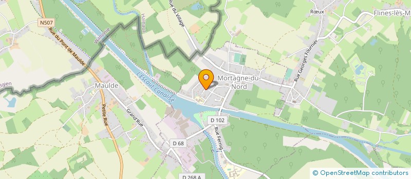 localisation de l'entreprise MADAME ALEXIA PONDVILLE  MORTAGNE-DU-NORD