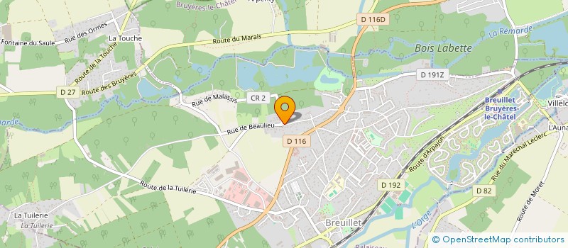 localisation de l'entreprise MADAME ALEXIA PONTHIER  BREUX-JOUY