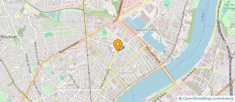 localisation de l'entreprise MADAME ALEXIA POYEN  BORDEAUX