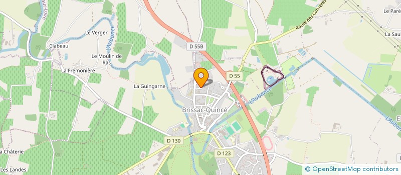 localisation de l'entreprise MADAME ALEXIA PRETERRE  BRISSAC LOIRE AUBANCE