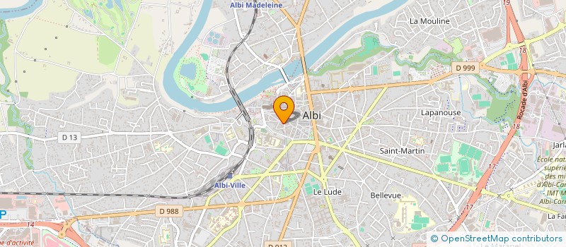 localisation de l'entreprise MADAME ALEXIA PUECH  ALBI