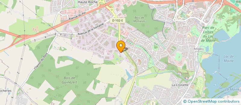 localisation de l'entreprise MADAME ALEXIA QUESADA-GARCIA à BEAUCOUZE