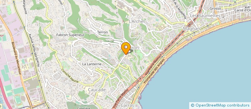 localisation de l'entreprise MADAME ALEXIA RAZAFIMBELO à NICE