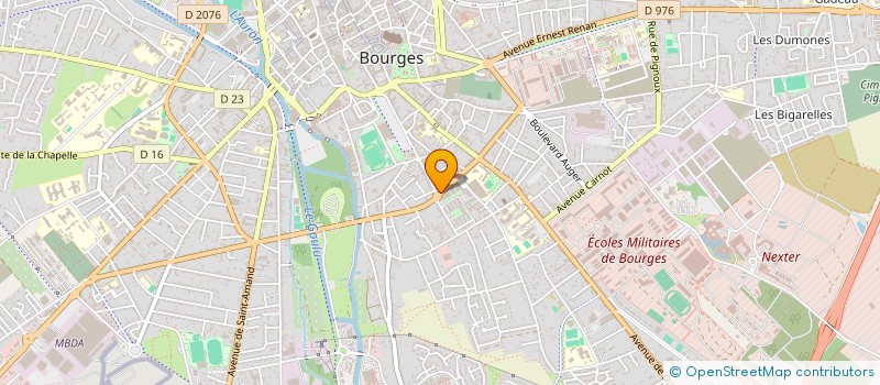 localisation de l'entreprise MADAME ALEXIA REBILLAUD à BOURGES