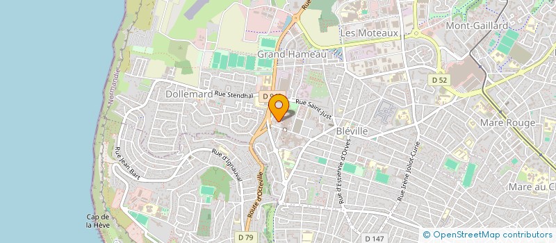 localisation de l'entreprise MADAME ALEXIA RECHER à LE HAVRE