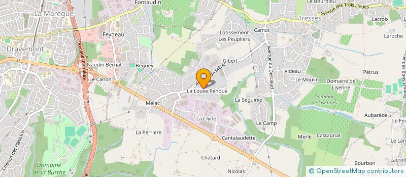 localisation de l'entreprise MADAME ALEXIA REY  TRESSES