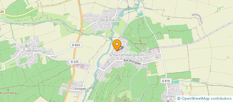 localisation de l'entreprise MADAME ALEXIA REYSZ  SCHARRACHBERGHEIM-IRMSTETT