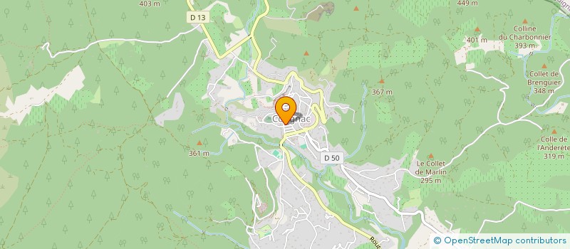 localisation de l'entreprise MADAME ALEXIA RISI à COTIGNAC