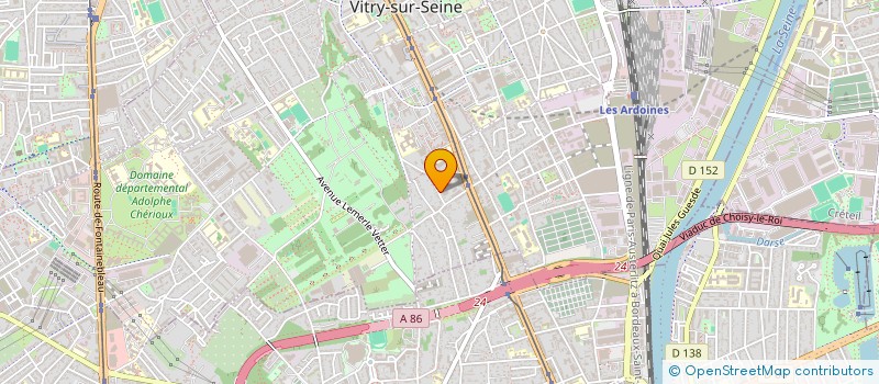 localisation de l'entreprise MADAME ALEXIA ROSSEEUW à VITRY-SUR-SEINE
