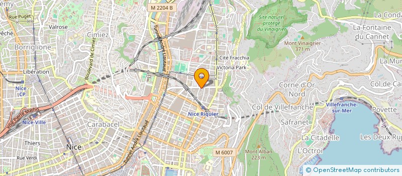 localisation de l'entreprise MADAME ALEXIA ROUGEMAILLE  NICE