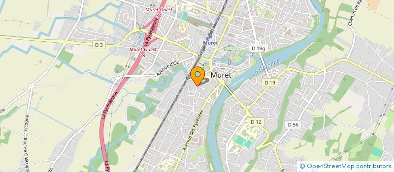 localisation de l'entreprise MADAME ALEXIA ROUQUETTE  MURET