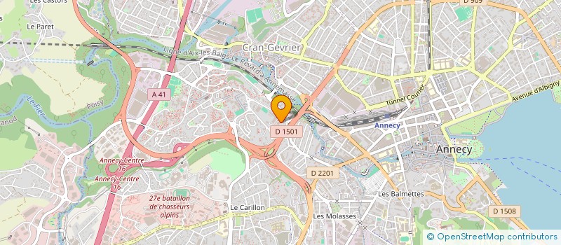 localisation de l'entreprise MADAME ALEXIA RUPHY à ANNECY