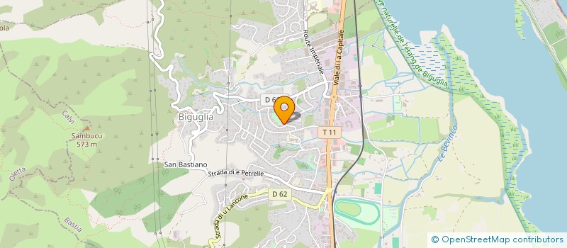 localisation de l'entreprise MADAME ALEXIA RUSPINI  BIGUGLIA