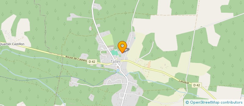 localisation de l'entreprise MADAME ALEXIA SAINT-AMON  TALLER