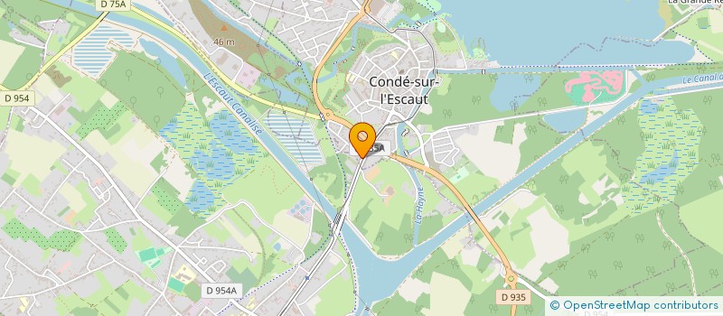 localisation de l'entreprise MADAME ALEXIA SANFILIPPO  CONDE-SUR-L'ESCAUT