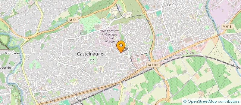 localisation de l'entreprise MADAME ALEXIA SCHUMMER  CASTELNAU-LE-LEZ